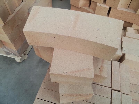 Low Porosity Bottom Fireclay Refractory Brick Large Block Of Glass Furnace