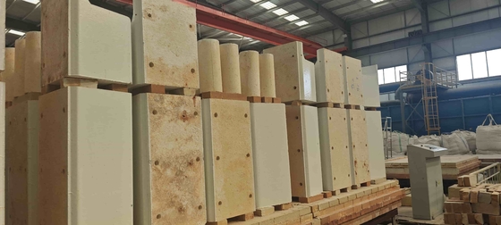 Refractory Powders Glazed Tile High Temperature Fire Brick For Industrial Ceramic