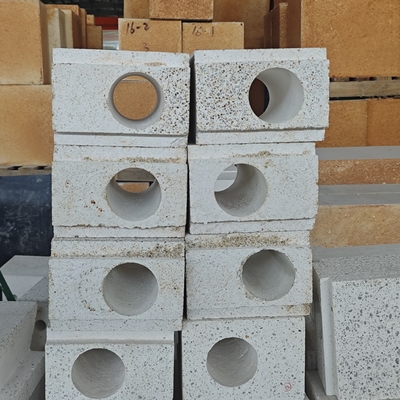 Thermal Shock Resistance Fireclay Glazed Brick Furnace Door For Customized Shapes