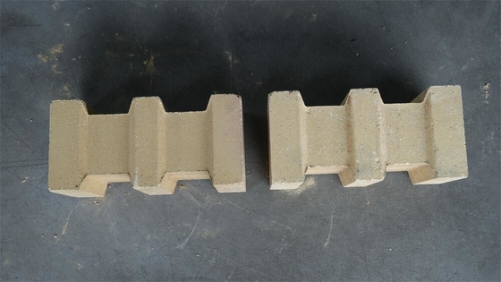 85% High Alumina Refractory Bricks Phosphated Bonded Refractory Ceramic Anchor For Rotary Kiln