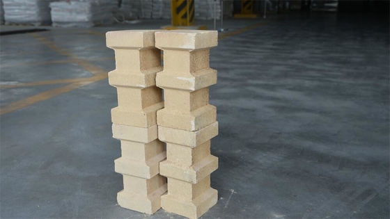 85% High Alumina Refractory Bricks Phosphated Bonded Refractory Ceramic Anchor For Rotary Kiln